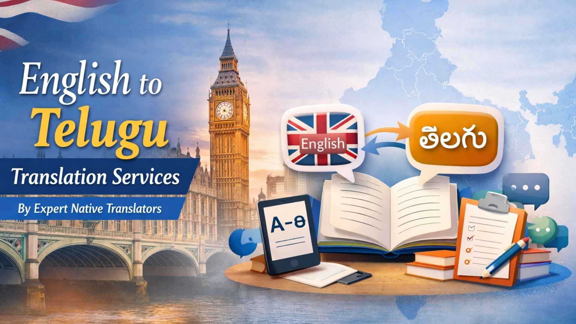 English to Telugu Translation Services – By Expert Native Translators
